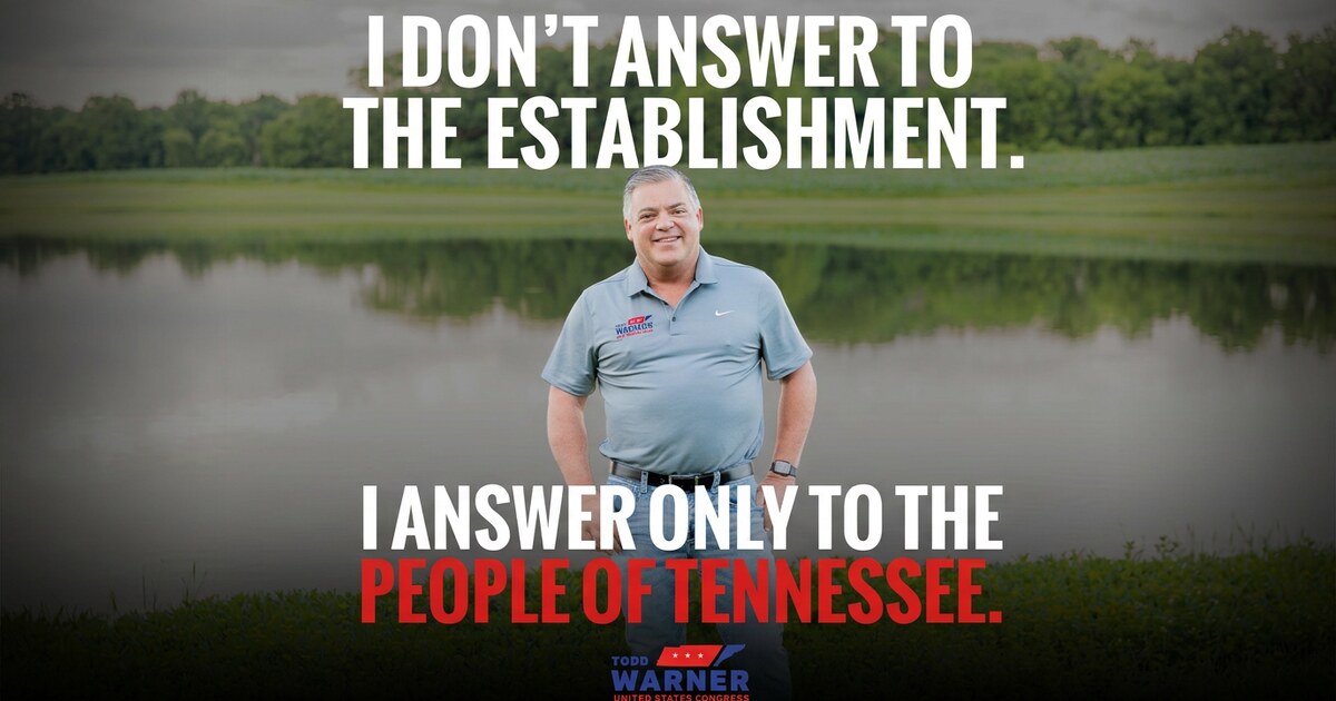 Todd Varner Todd Warner for Congress | TN-9 America First